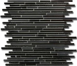 Mozaika Dekoracyjna 050195 Stick Black 30,0x30,8