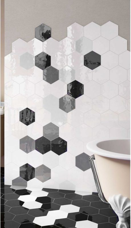 Equipe Hexatile Blanco Brillo 17,5x20 płytka ścienna 127735