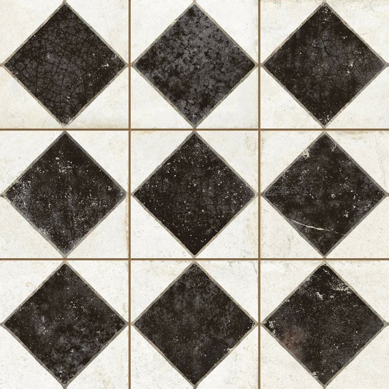 Peronda FS Arles Black LT 33x33 płytki podłogowe patchwork 146352