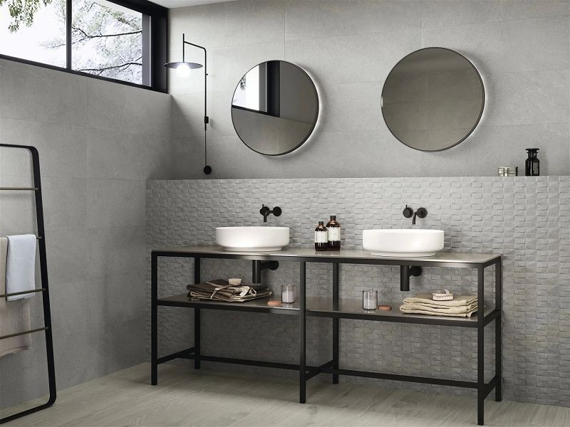 APE Eden Burlington Grey Rect. 30x90 płytki ścienne 111600