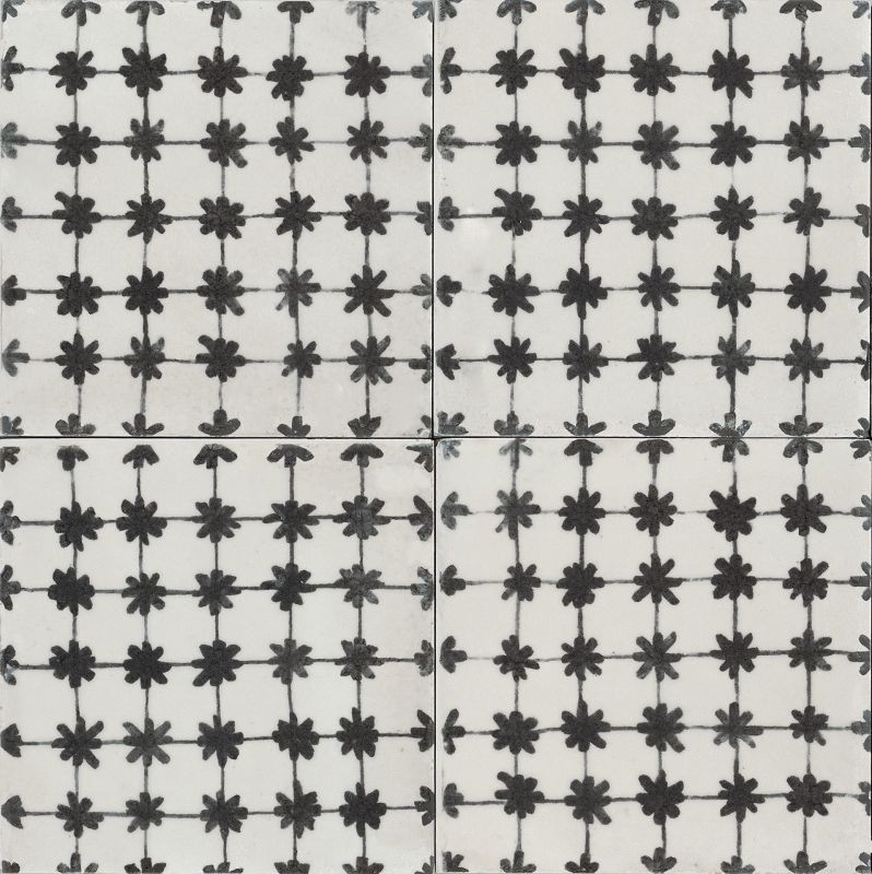 Marazzi Memoria Tappeto 1 Nero Lux 15x15 MANM płytki gresowe dekoracyjne 139521