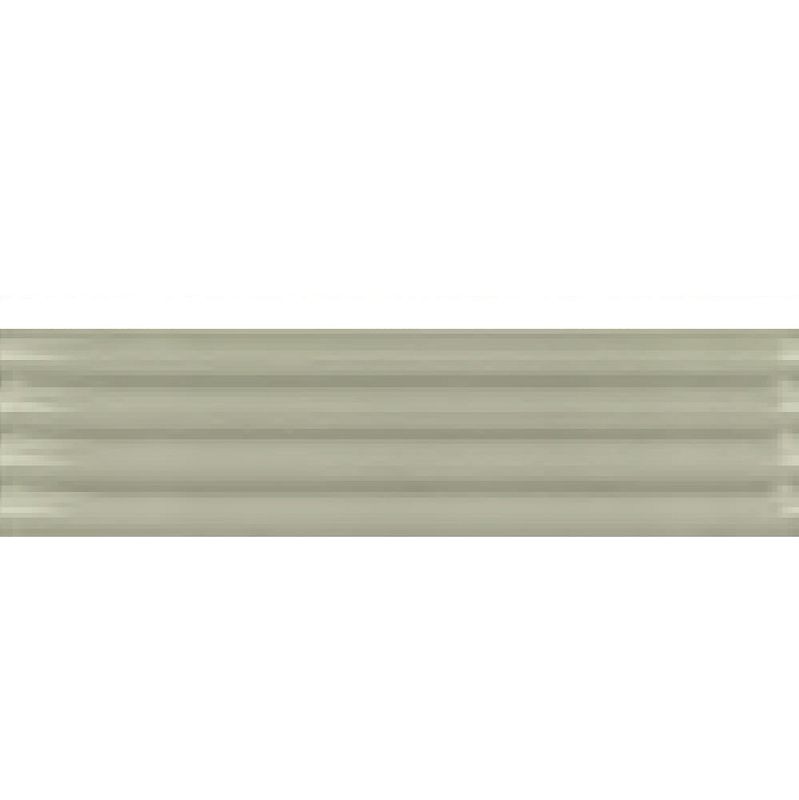 Equipe Costa Nova Onda Tansy Green 5x20 płytki cegiełki dekoracyjne 3D 127275