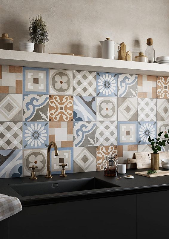 Fioranese Cementine Retro_Deco 20x20 CMR20DM płytka gresowa 164760