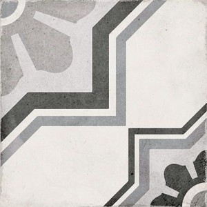 Equipe Art Nouveau Capitol Grey 20x20 płytka gresowa patchwork