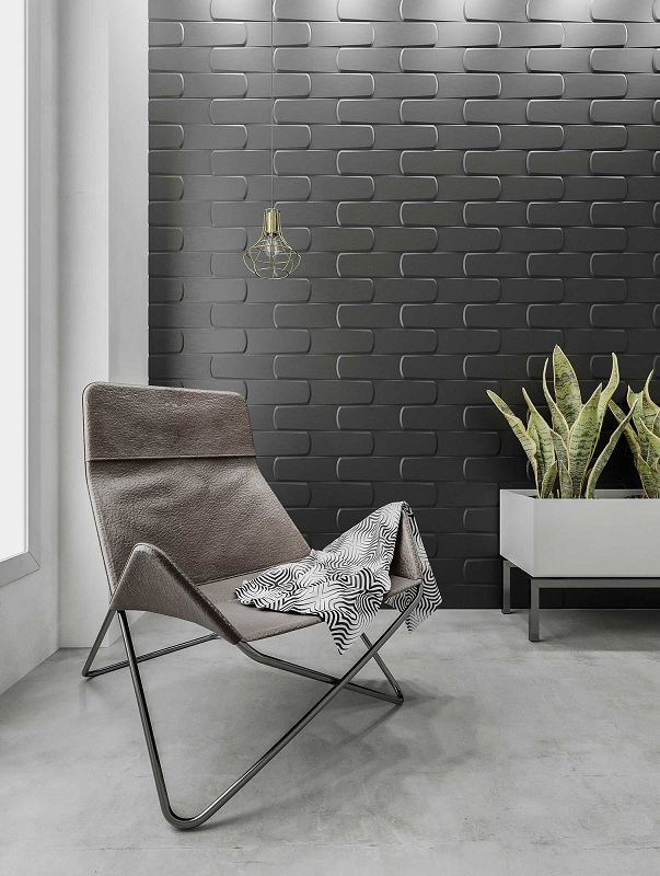 WOW Boho Tear Black Matt 10x25 płytka ścienna 157871