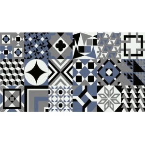 Treviso Blue 59,5x119,5 płytki patchworkowe gresowe