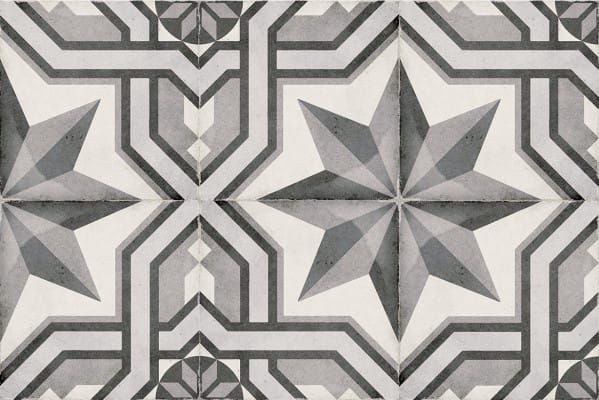 Equipe Art Nouveau Cinema Grey 20x20 płytka gresowa patchwork 164600