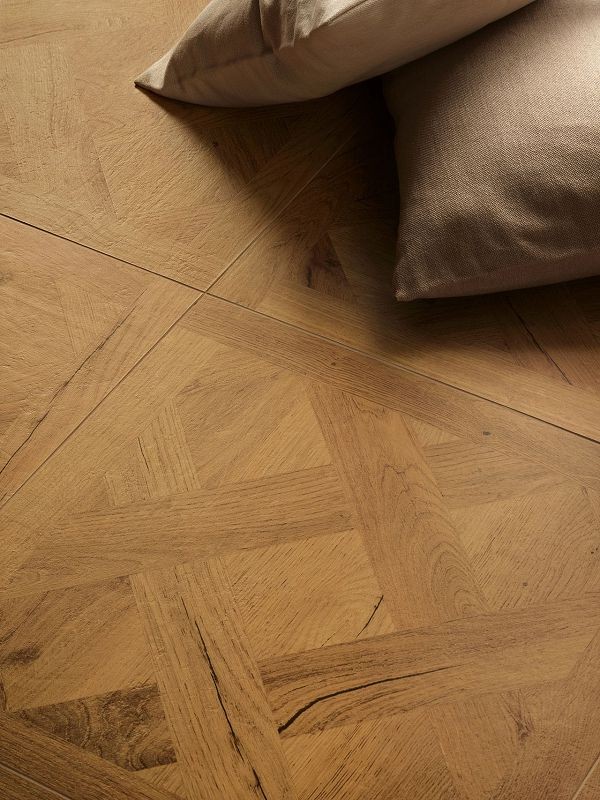 Serenissima Cassettone Rovere Intenso 60x60 płytki gresowe imitujące drewno 151858