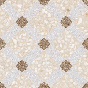 Vives Farnese Mancini Crema 30x30 płytki patchworkowe gresowe