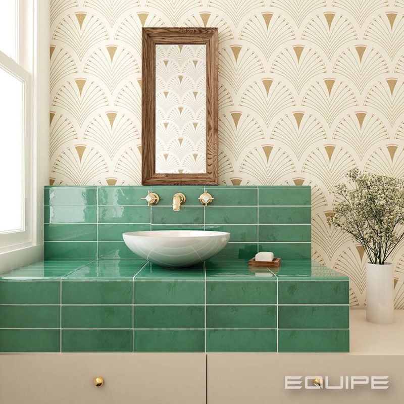 Equipe Village Esmerald Green 13,2x13,2 płytki cegiełki 128731