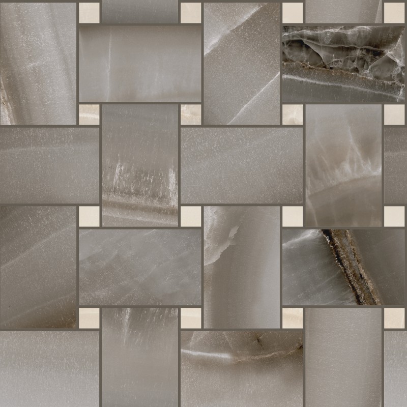 Sant'Agostino Maxi Re Akoya Ocean Kry 30x30 mozaika marmur onix 100474
