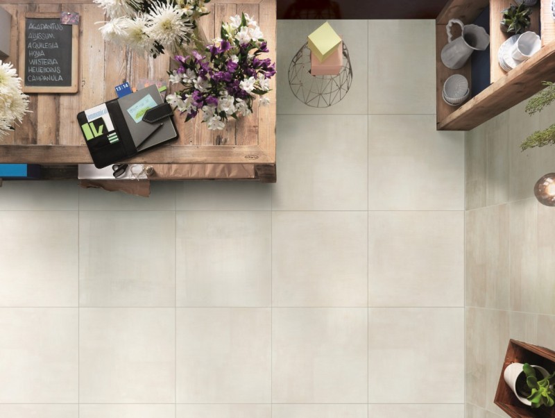 Gres decoracyjne z wzorami beżowy Absolut Keramika Mikonos 60x60 crt 68856