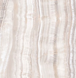 Płytki podłogowe duże marmur beż onyks z biała żyła Abk Sensi Onice Beige Lux 120x120