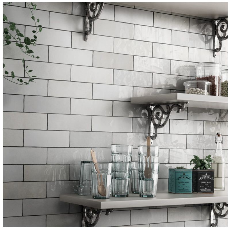 Equipe Artisan White 6,5x20 płytka ścienna 126850