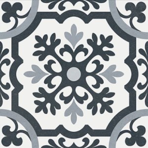 Gayafores Heritage Taco Black 16,5x16,5 płytka gresowa