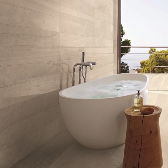 Płytki marmuropodobne beżowe Emil Ceramica Stone Box Sugar White Basic Nat. 45x90 dms 44251