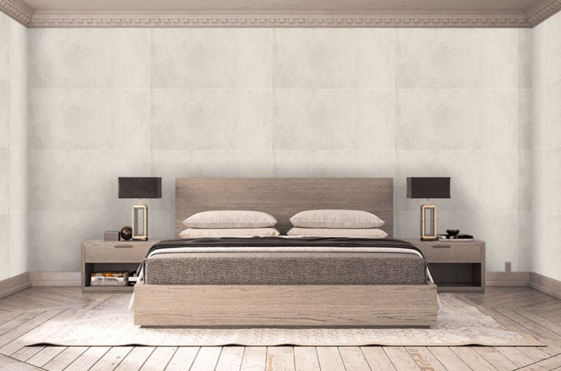 Gresy jak konkretny beton Marazzi Clays Cotton MLUK 60X120 36221