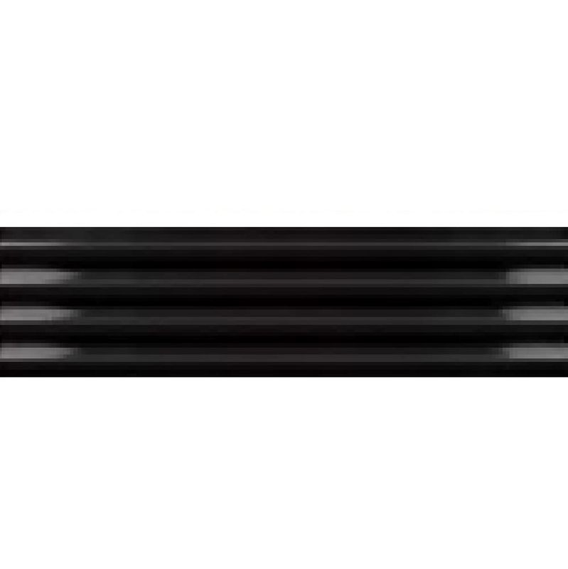 Equipe Costa Nova Praia Black 5x20 płytki cegiełki dekoracyjne 3D 127326