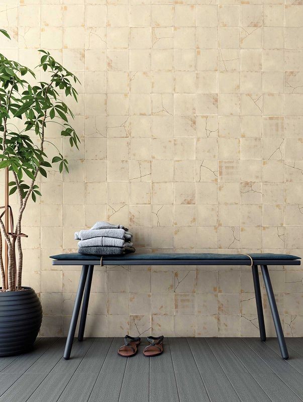 WOW Enso Kintsugi Sand 12,5x12,5 płytka ścienna dekor 155770