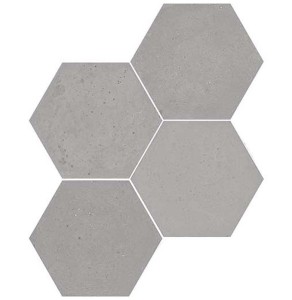 WOW Concrete Hexagon Ash Grey 20x23 płytka heksagonalna