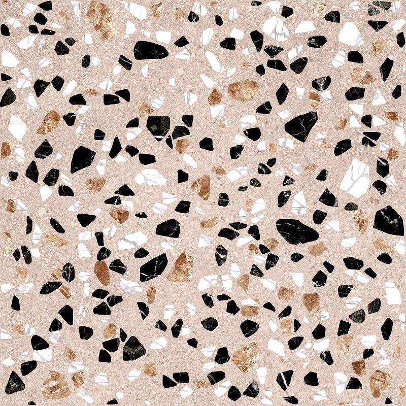 Ribesalbes Ceramica Terrazzo Pink 20x20 płytki lastryko gresowe 150367