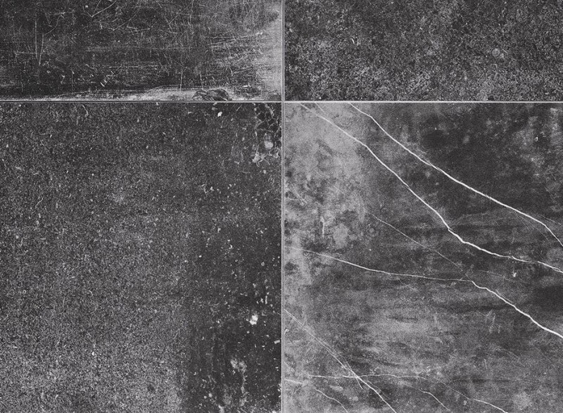 Gres kamień polysk grafit z białą żyłą Piemme Uniquestone Nite levigato 80 x 80 80087