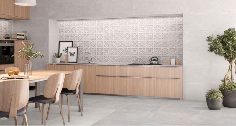 Saloni Rockwell Blanco 90x90 HHD500 płytki gresowe imitujące beton 151522
