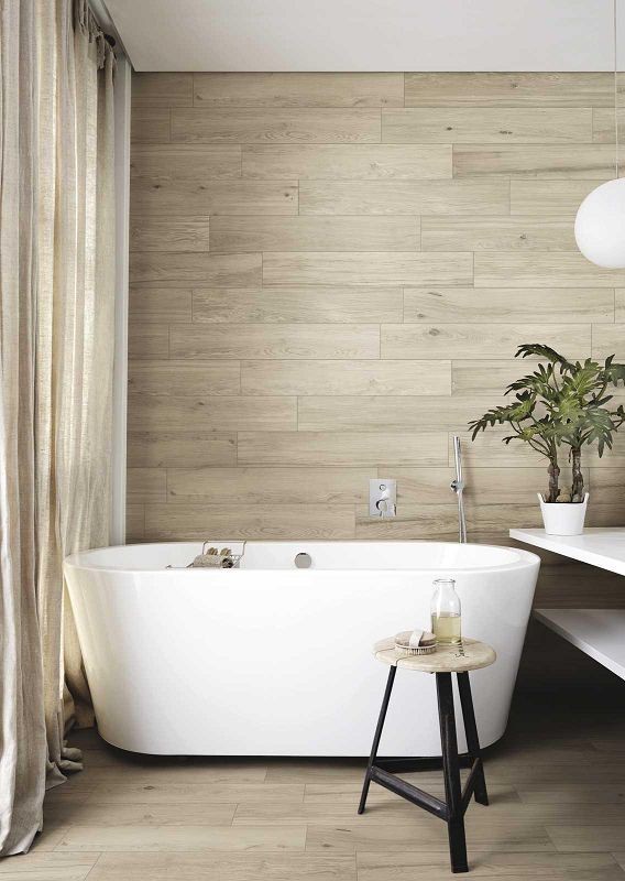 Marazzi Treverklook White 14,5x90 M5SK płytki drewnopodobne 142380