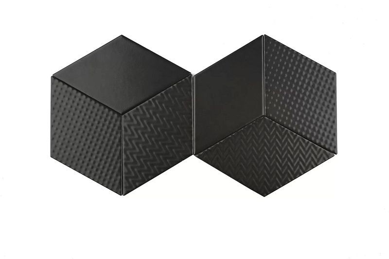 Dunin Rombic Black 03 Matt 11,5x20 mozaiki dekoracyjne 103645