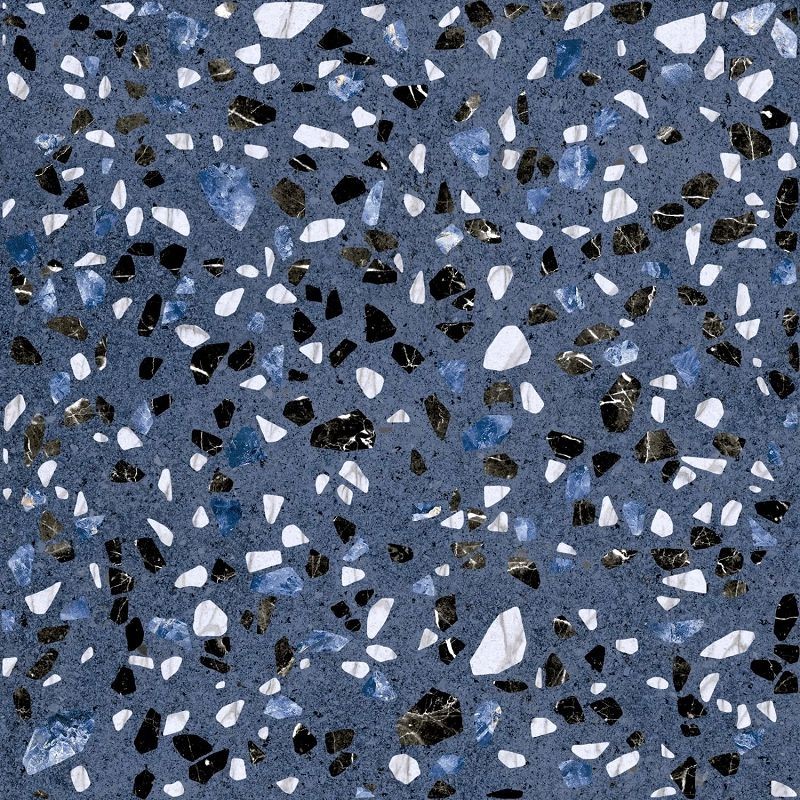 Ribesalbes Ceramica Terrazzo Blue 20x20 płytki lastryko gresowe 150335