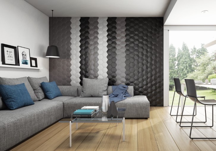 Płytki hexagonalne Decus Hexagono Blanco Brillo 17x15 25551