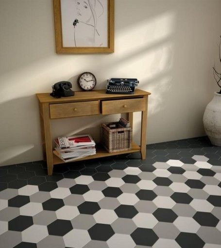 Equipe Hexatile Blanco Mate 17,5x20 płytka podłogowa 158388
