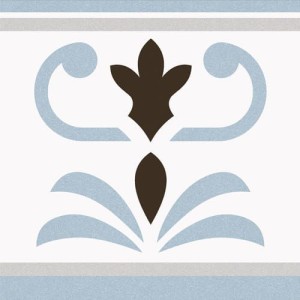 Vives 1900 Valvanera-2 Celeste 20x20 płytki podłogowe patchworkowe