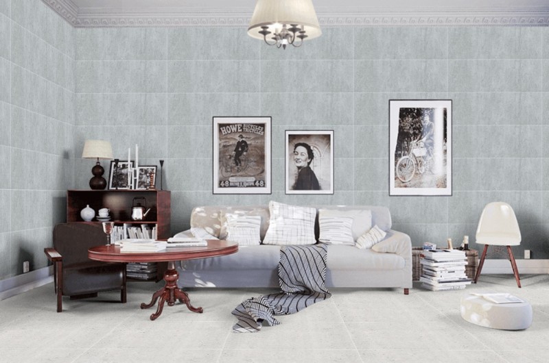 Porcelanosa Sena Acero 33.3x100 Płytki ścienne szary beton 14907