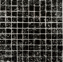 Mozaika czarna potłuczone szkło Dell Arte Frozen Shadow 2.3x2.3 30x30 48197