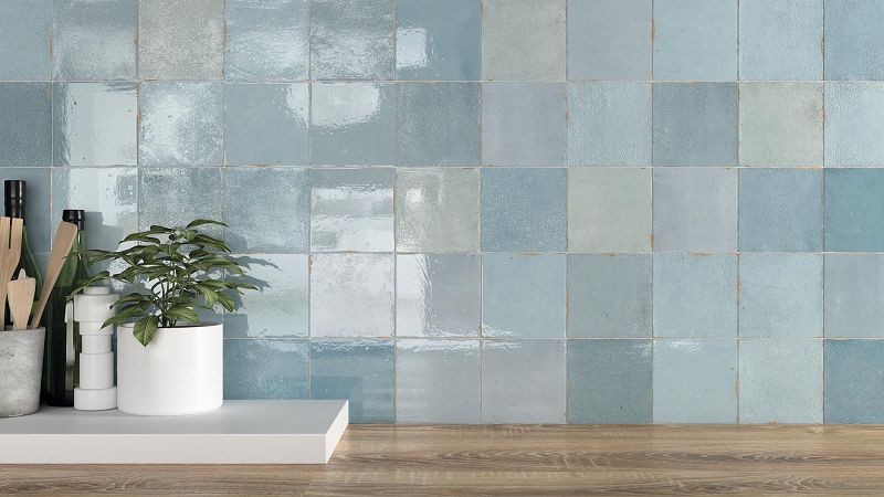 WOW Zellige Aqua 12,5x12,5 płytka ścienna 159400