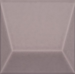 Płytki lilowy ścienne trójwymiarowe 3D 3D Decus Keops Nude Mate 15x15