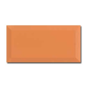 Fabresa Bevelled Naranja Biselado 10x20 płytka ścienna