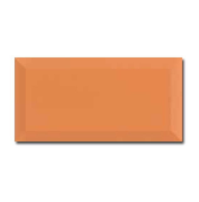 Fabresa Bevelled Naranja Biselado 10x20 płytka ścienna 159075