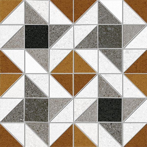 Vives Seine Evry-R Rojizo 20x20 płytki patchworkowe gresowe 154993