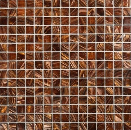 Mozaika z muszli brązowa perła Dell Arte Bisanzio Light 32,7x32,7 31037