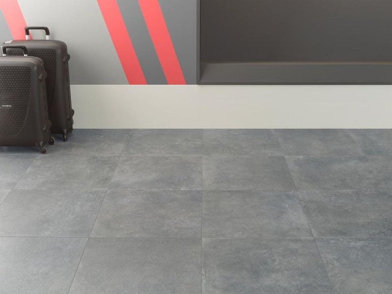 Porcelanosa Vela Grey Antislip 100x100 płytki betonowe gresowe 149626