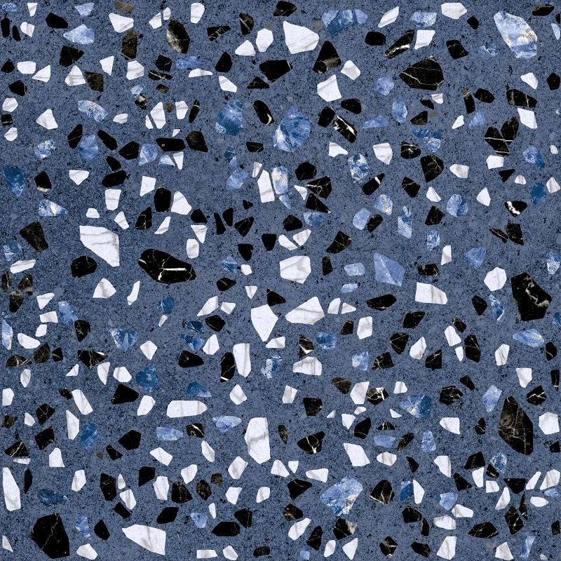 Ribesalbes Ceramica Terrazzo Blue 20x20 płytki lastryko gresowe 150333