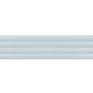 Equipe Costa Nova Onda Baby Blue Matt 5x20 płytki cegiełki dekoracyjne 3D