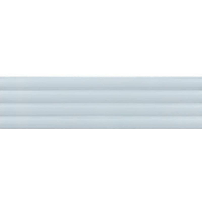 Equipe Costa Nova Onda Baby Blue Matt 5x20 płytki cegiełki dekoracyjne 3D 127218