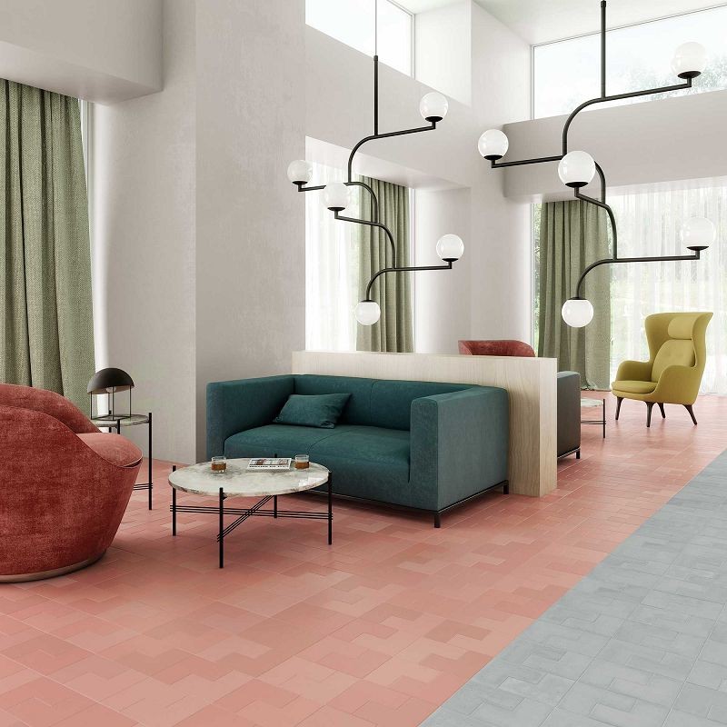 WOW Elle Floor Coral 18,5x18,5 płytka gresowa 155736