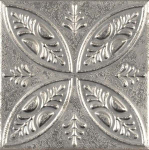 Aparici Aged Silver Ornato 20x20 płytka ścienna