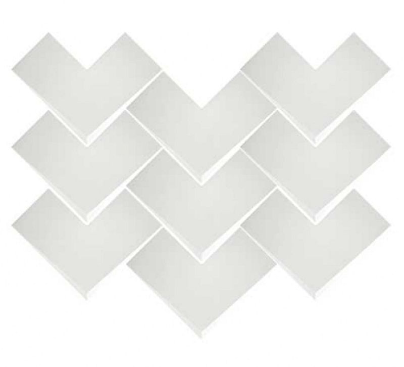 WOW Boho Elle White Matt 20x20 płytka ścienna 157867