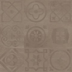 Gres kamień brąz z żyłami patchwork Gardenia Orchidea Concept Stone Bruno Decor Medio 80x80 92795