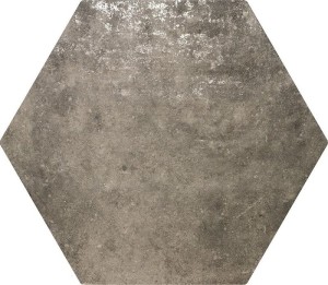 ZYX Amazonia Grey 32x36,8 płytka metalizowana heksagon